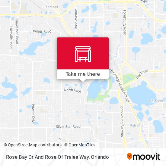 Rose Bay Dr And Rose Of Tralee Way map