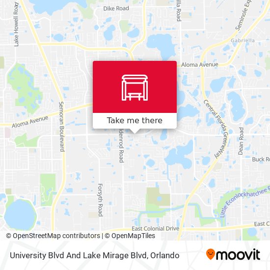 University Blvd And Lake Mirage Blvd map