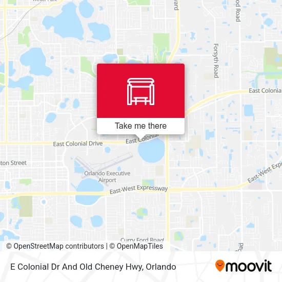 Mapa de E Colonial Dr And Old Cheney Hwy