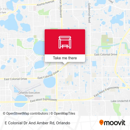 Mapa de E Colonial Dr And Amber Rd