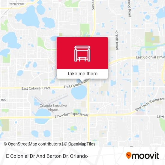 Mapa de E Colonial Dr And Barton Dr