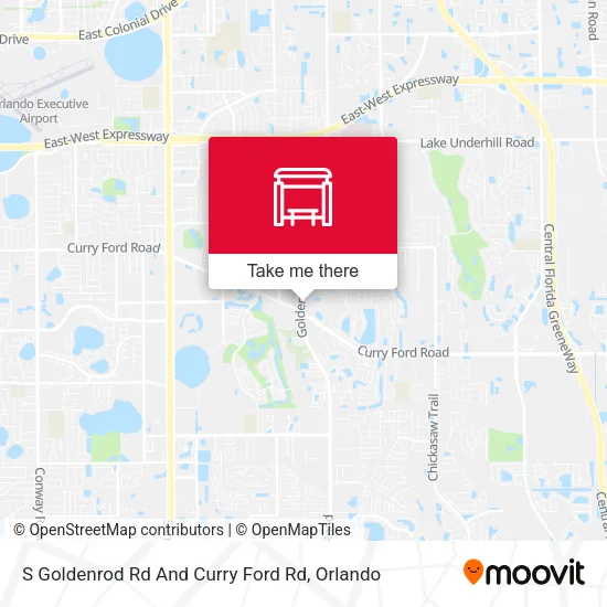 Mapa de S Goldenrod Rd And Curry Ford Rd