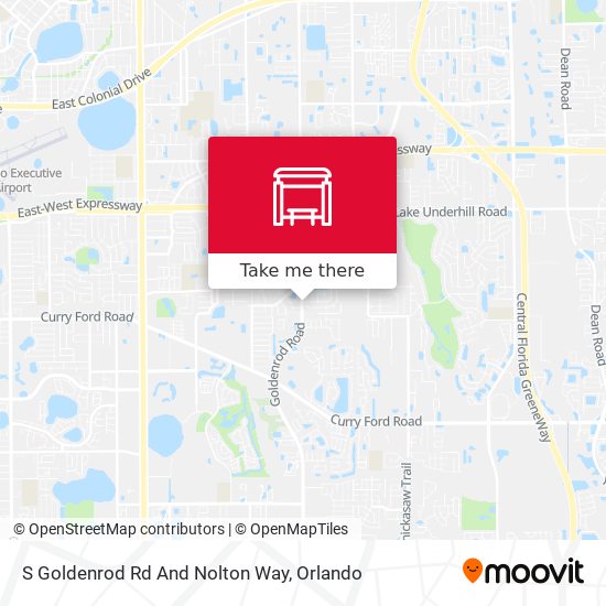 S Goldenrod Rd And Nolton Way map