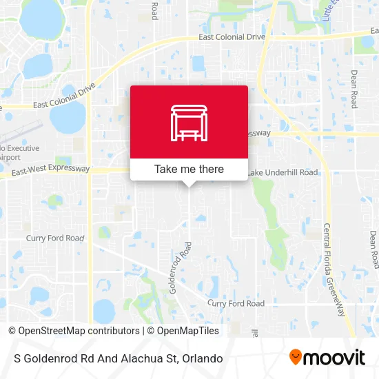 Mapa de S Goldenrod Rd And Alachua St