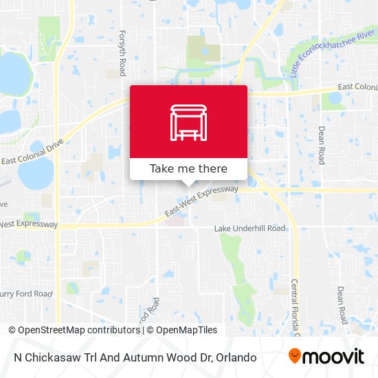 Mapa de N Chickasaw Trl And Autumn Wood Dr