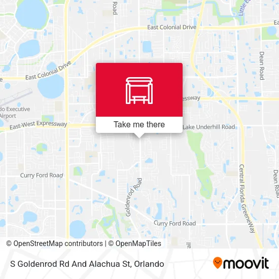 Mapa de S Goldenrod Rd And Alachua St