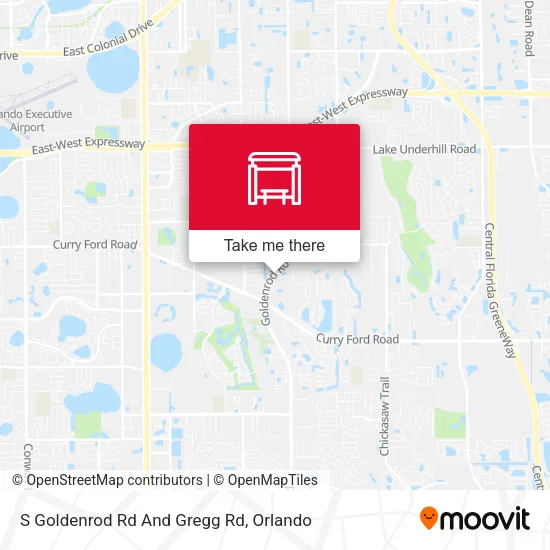 Mapa de S Goldenrod Rd And Gregg Rd