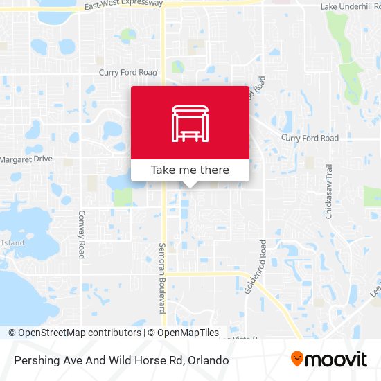 Mapa de Pershing Ave And Wild Horse Rd