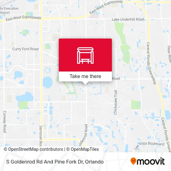 Mapa de S Goldenrod Rd And Pine Fork Dr