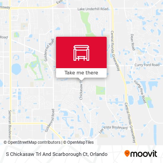 S Chickasaw Trl And Scarborough Ct map