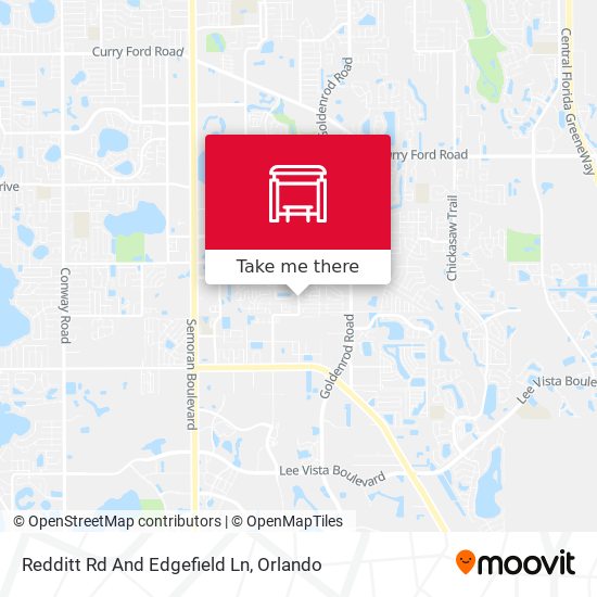 Redditt Rd And Edgefield Ln map