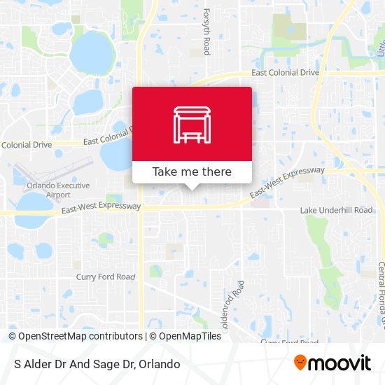 S Alder Dr And Sage Dr map