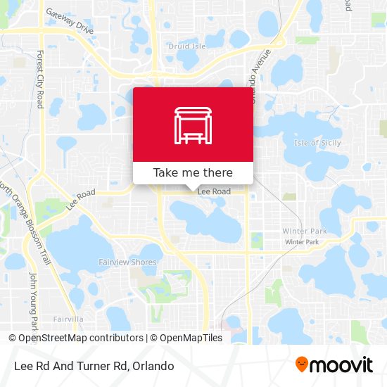 Lee Rd And Turner Rd map