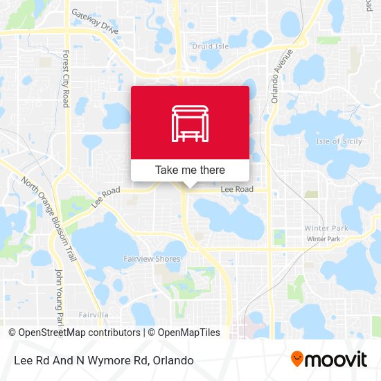 Mapa de Lee Rd And N Wymore Rd