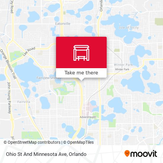 Ohio St And Minnesota Ave map