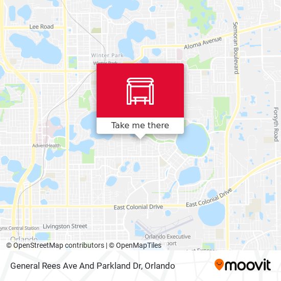General Rees Ave And Parkland Dr map