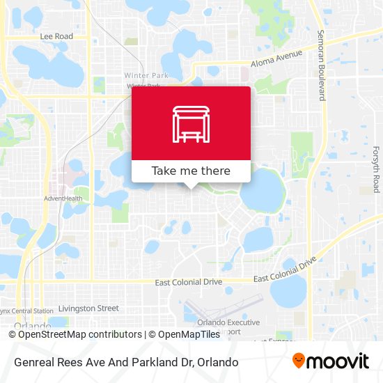 Genreal Rees Ave And Parkland Dr map