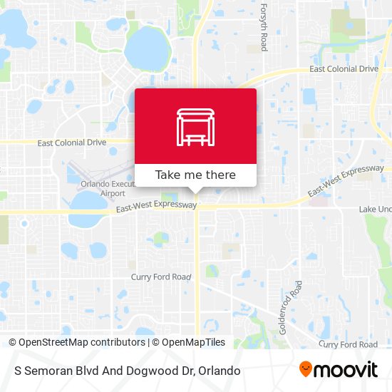 S Semoran Blvd And Dogwood Dr map