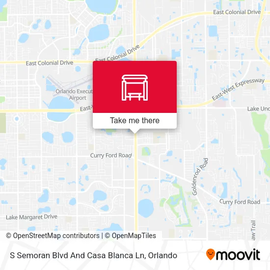 Mapa de S Semoran Blvd And Casa Blanca Ln