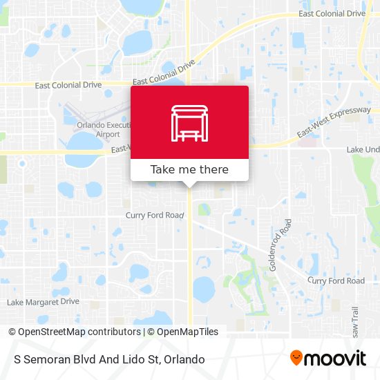 Mapa de S Semoran Blvd And Lido St