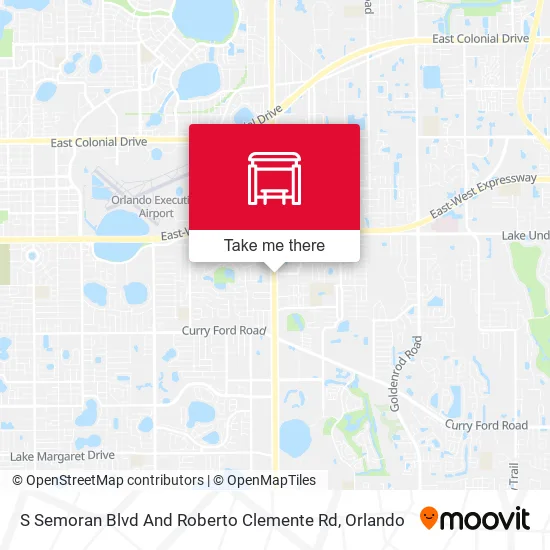 Mapa de S Semoran Blvd And Roberto Clemente Rd