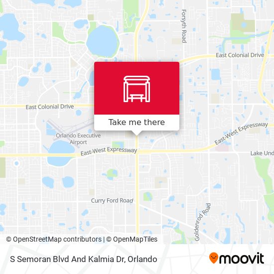 Mapa de S Semoran Blvd And Kalmia Dr