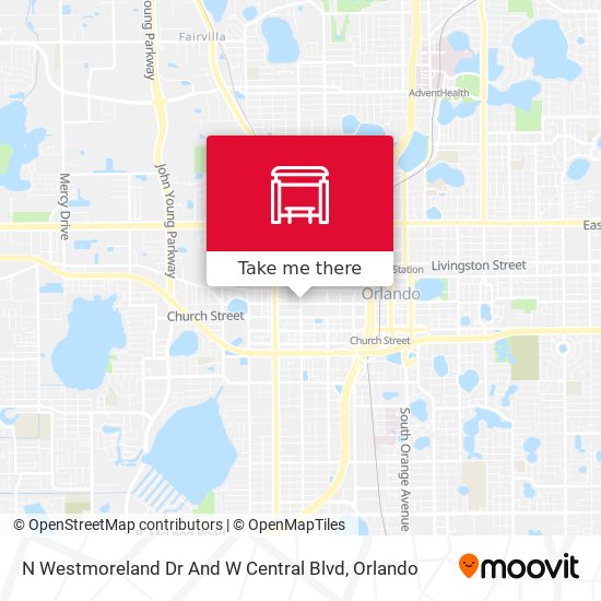 Mapa de N Westmoreland Dr And W Central Blvd