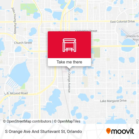 Mapa de S Orange Ave And Sturtevant St
