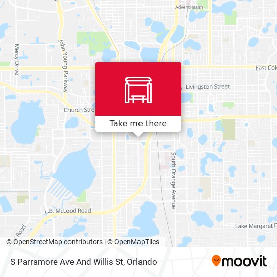 S Parramore Ave And Willis St map