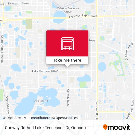 Conway Rd And Lake Tennessee Dr map