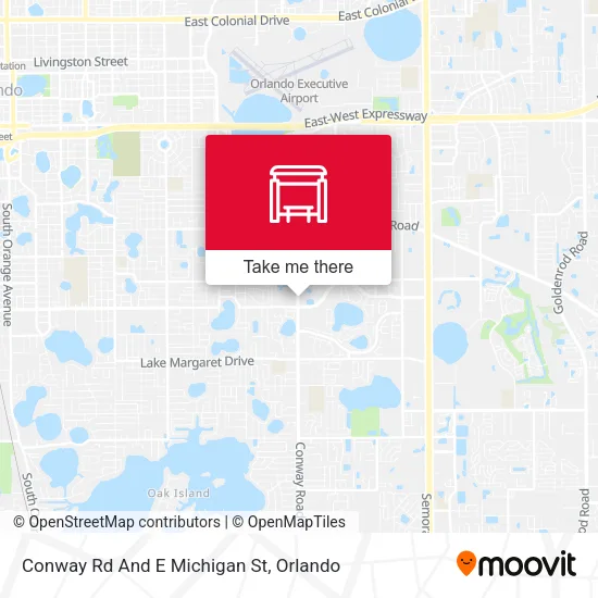 Mapa de Conway Rd And E Michigan St