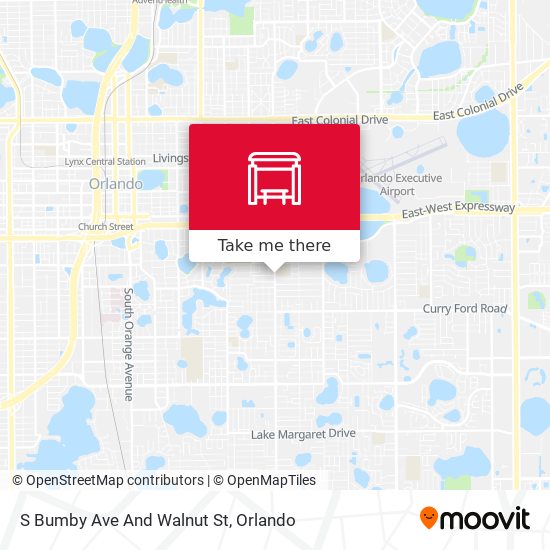 S Bumby Ave And Walnut St map