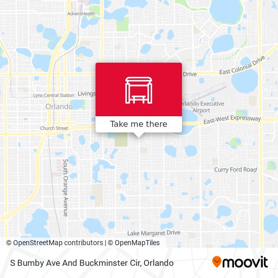 S Bumby Ave And Buckminster Cir map