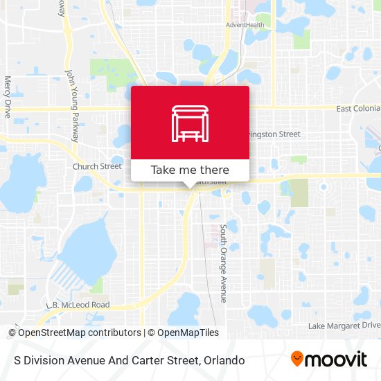 S Division Avenue And Carter Street map