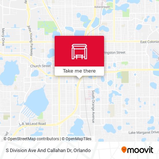 S Division Ave And Callahan Dr map