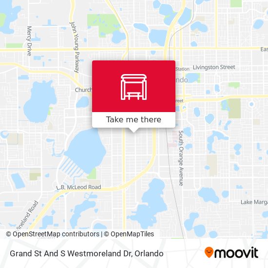 Grand St And S Westmoreland Dr map