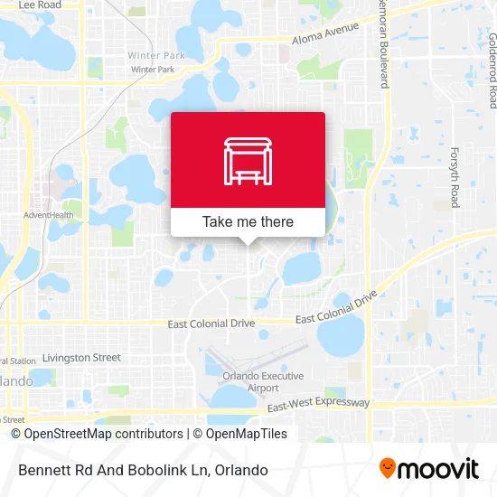 Bennett Rd And Bobolink Ln map