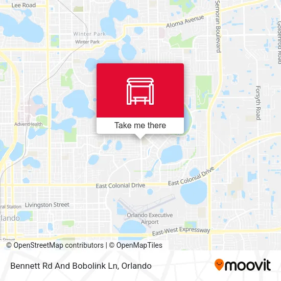 Bennett Rd And Bobolink Ln map