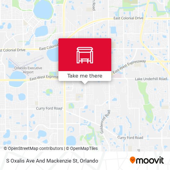 S Oxalis Ave And Mackenzie St map