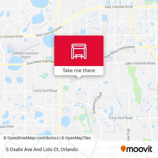 S Oxalis Ave And Lido Ct map