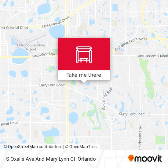 S Oxalis Ave And Mary Lynn Ct map