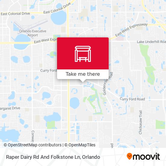 Mapa de Raper Dairy Rd And Folkstone Ln