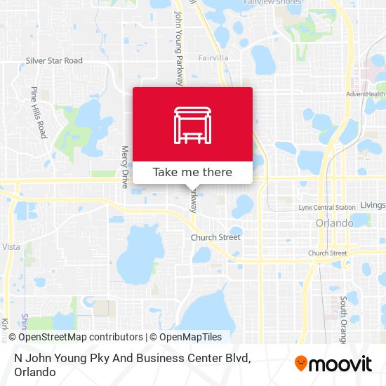 N John Young Pky And Business Center Blvd map