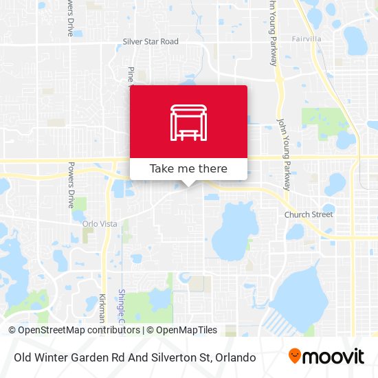 Old Winter Garden Rd And Silverton St map