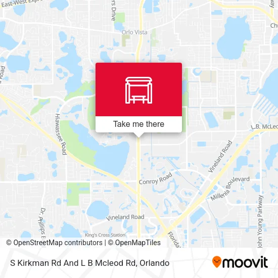 Mapa de S Kirkman Rd And L B Mcleod Rd