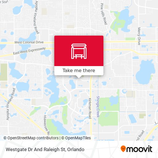 Westgate Dr And Raleigh St map