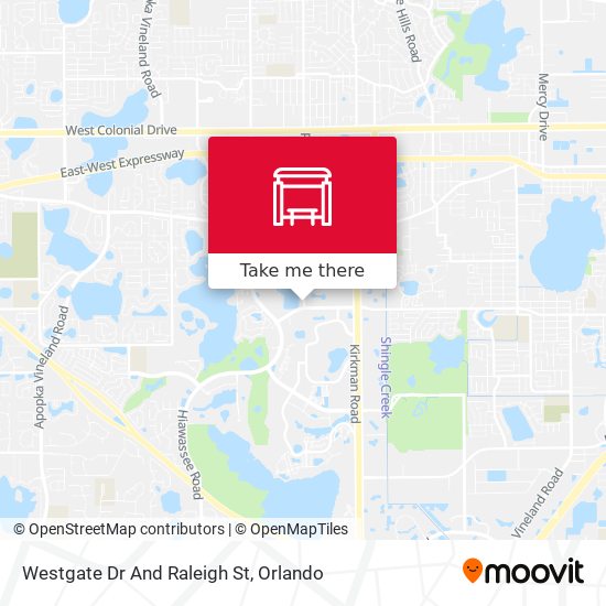 Westgate Dr And Raleigh St map