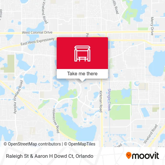 Raleigh St & Aaron H Dowd Ct map