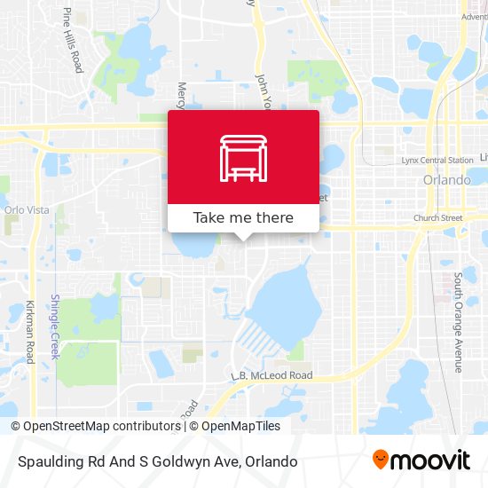 Mapa de Spaulding Rd And S Goldwyn Ave