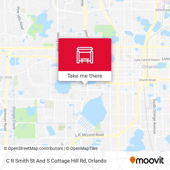 C R Smith St And S Cottage Hill Rd map